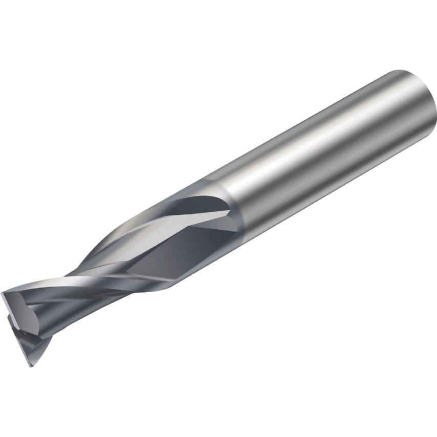 1P250-0476-XA1630 Plura Solid Carbide End Mill for Heavy Roughing