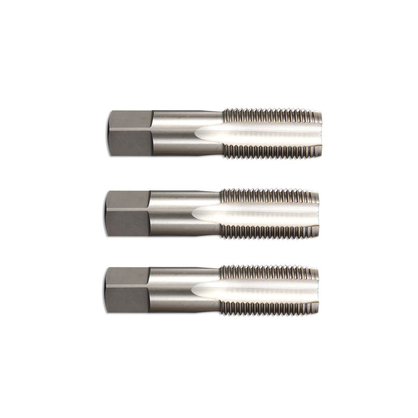 1"X11 BSP HSS Tap Set (G) ISO2284/1982 Short Machine - Straight Flute