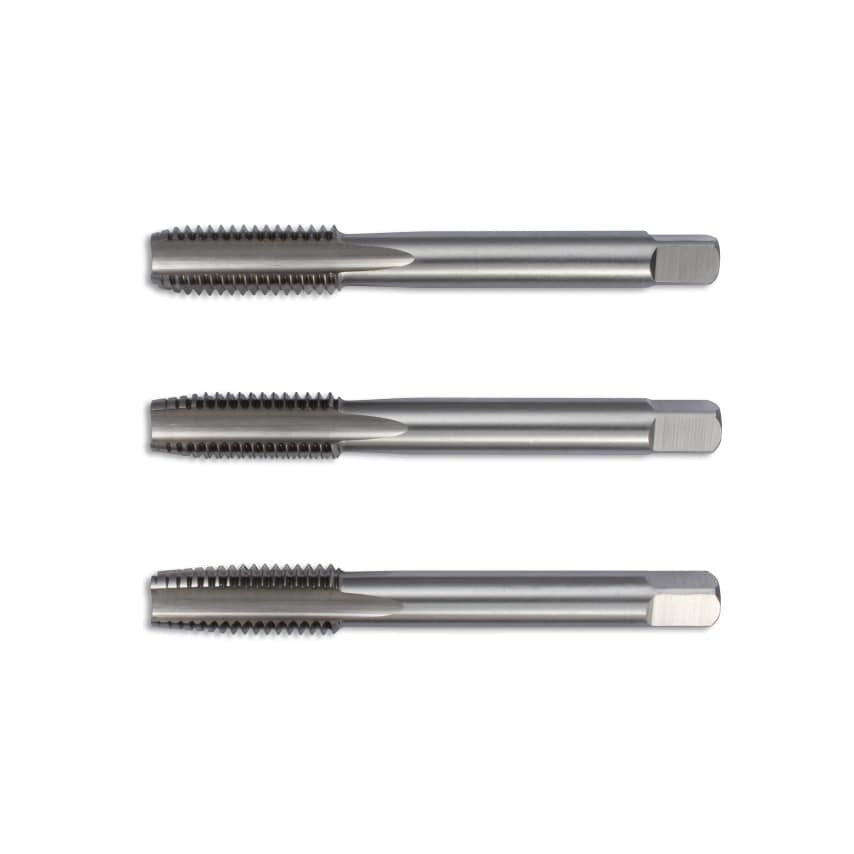 1"X8 UNC HSS Tap Set ISO 529 Short Machine - Straight Flute