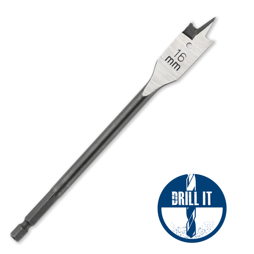 1 PC Wallet - 10.0 Flat Wood Bit - Ctc 82075090
