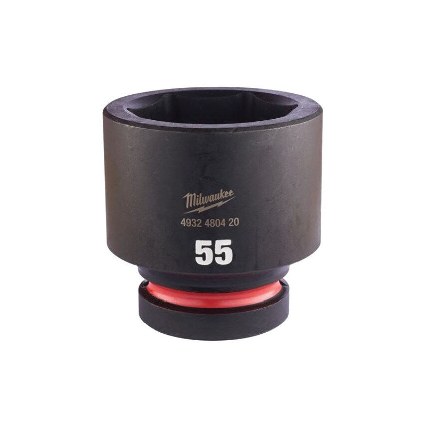 1" Sq Drive Shockwave Impact Socket 55mm Std-Ii