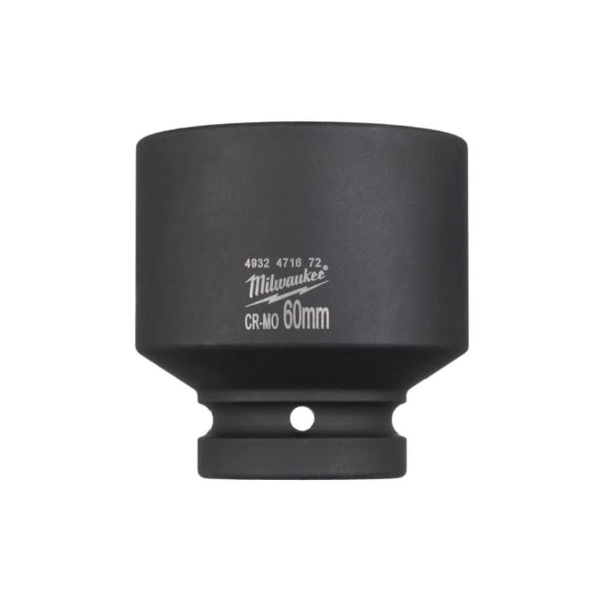 1" Sq Drive Shockwave Impact Socket 60mm STD