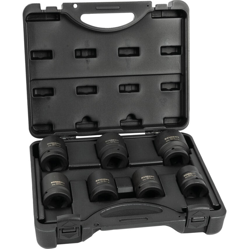 1" Square DR Impact Socket Set 7 Piece