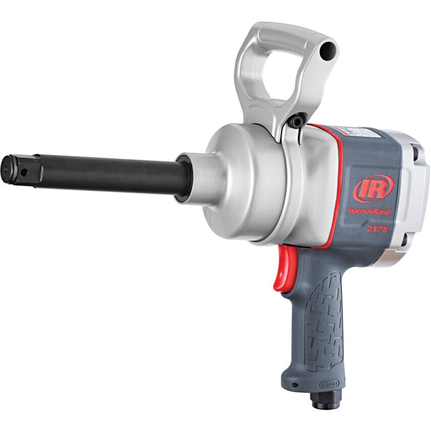 1in Air Impact Wrench Pistol with 6in Extended Anvil 2712NM Torque