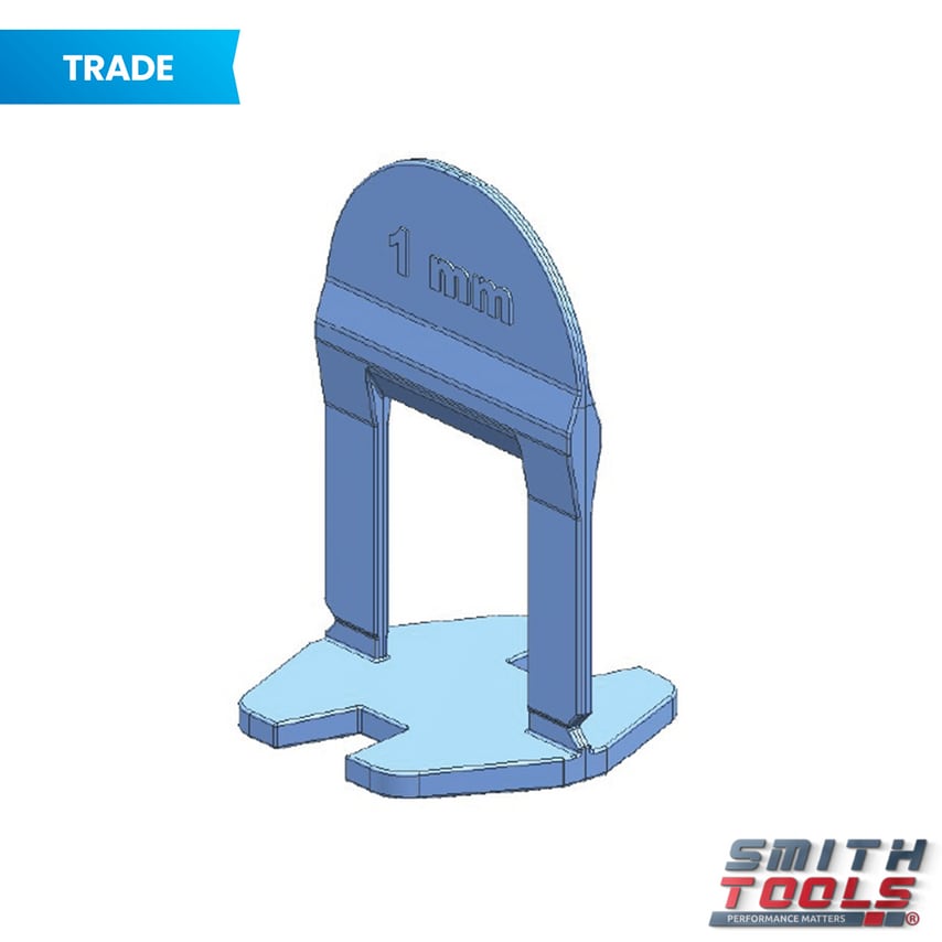 1mm Trade Tile Levelling Clips