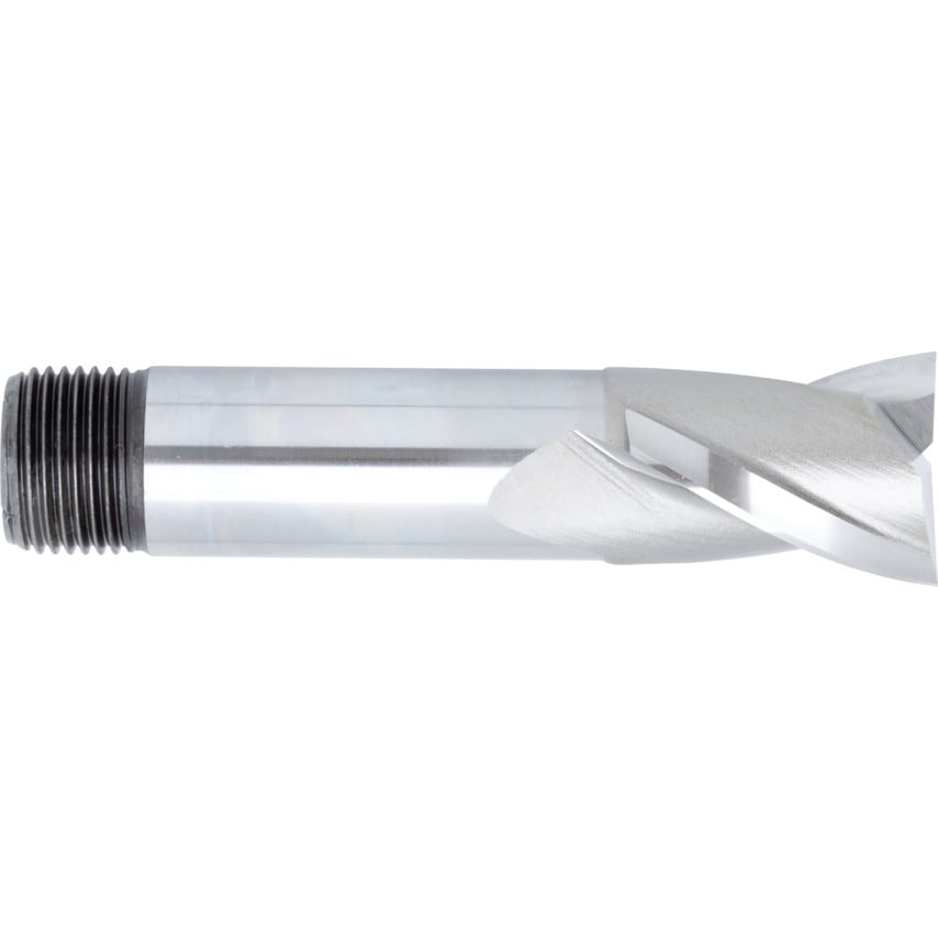 20.00MM HSS 2 Flute Threaded Shank Short Series Slot Drill