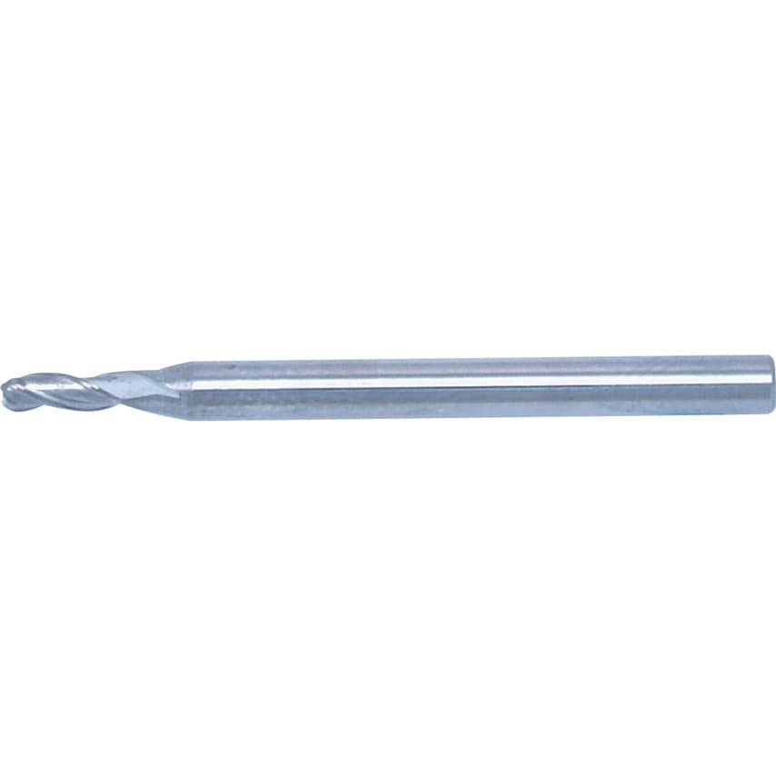 2.00MM Carbide Plain Shank 3 Flute Ball Nosed Slot Drills - Regular Series