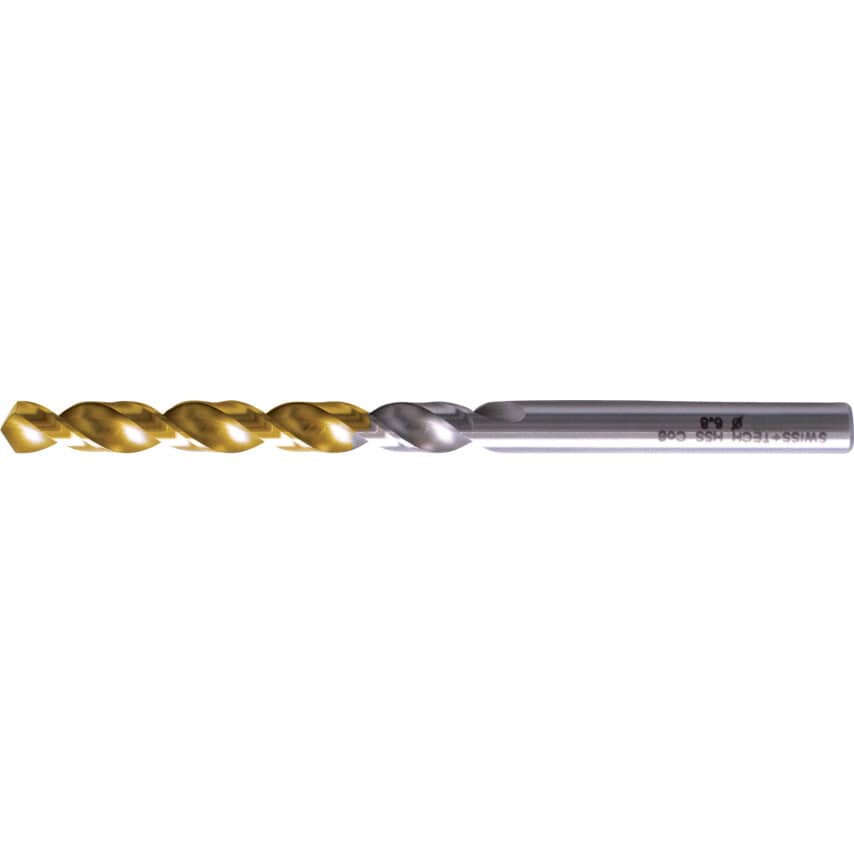 2.00MM HSS-Cobalt High Helix Drill TiN Tipped