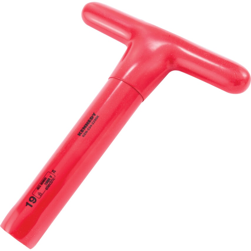 200 x 19mm Insulated T-Socket Wrench 1000 V - DIN 7440