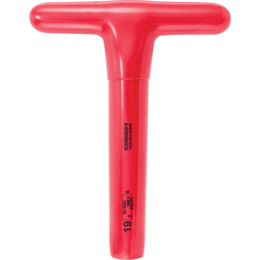 200 x 19mm Insulated T-Socket Wrench 1000 V - DIN 7440