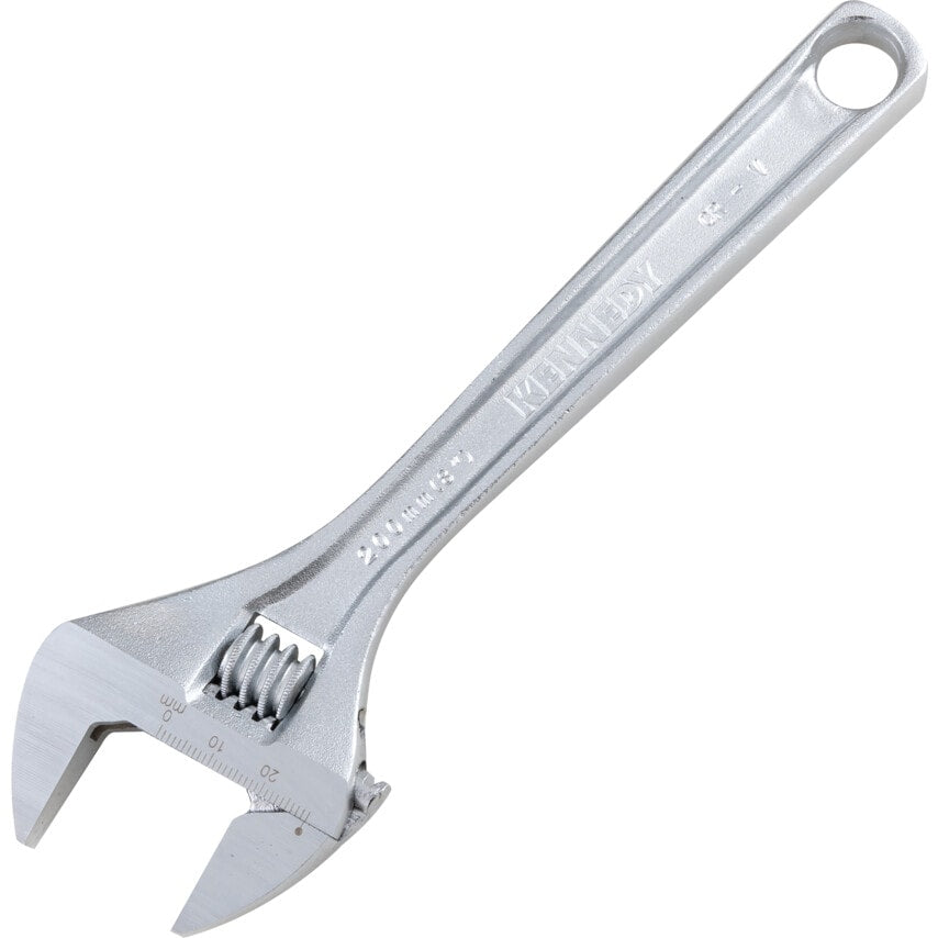 200mm/8" Chromed Finish Adjustable Wrench