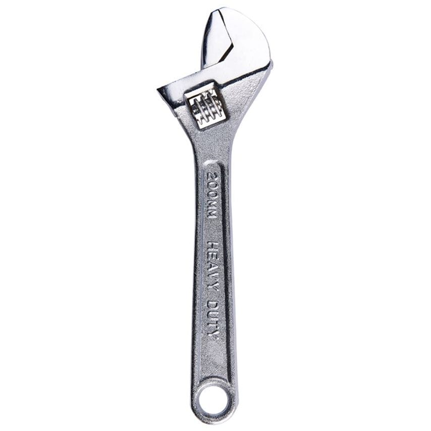 200mm (8") Adjustable Wrench with 24mm (1") Jaw Opening