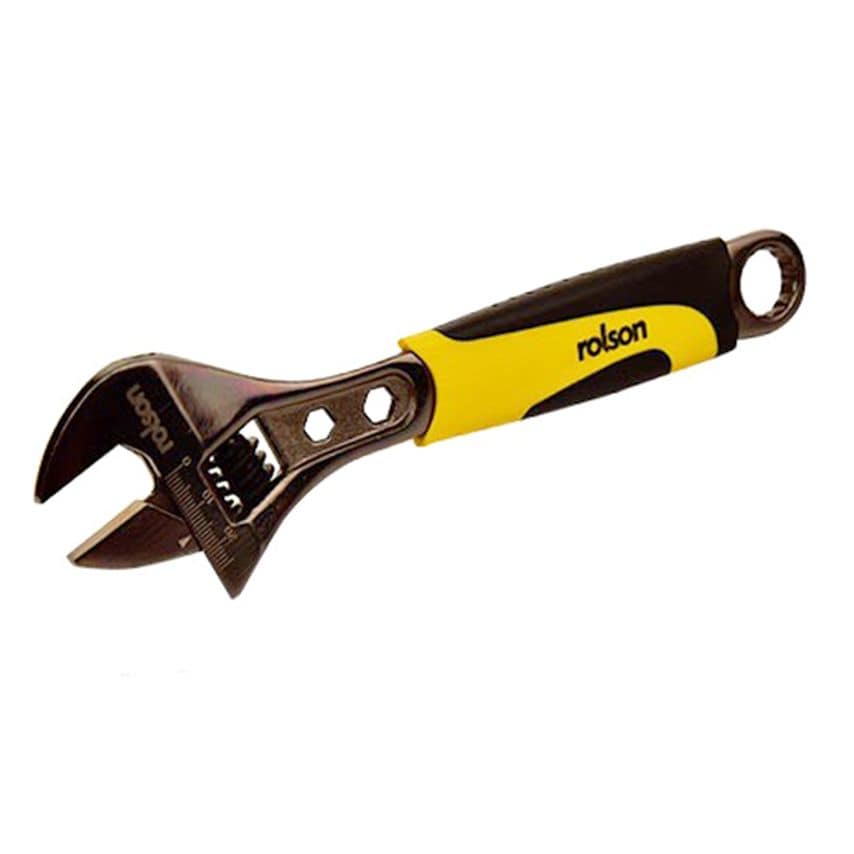 200mm Adjustable Wrench Black Nickel