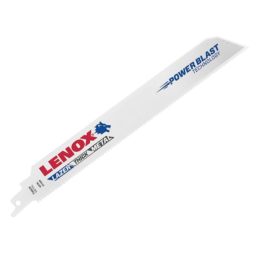 201769-110R Steel Cutting Reciprocating Saw Blades 229mm 10 TPI (Pack 5) LEN9110R