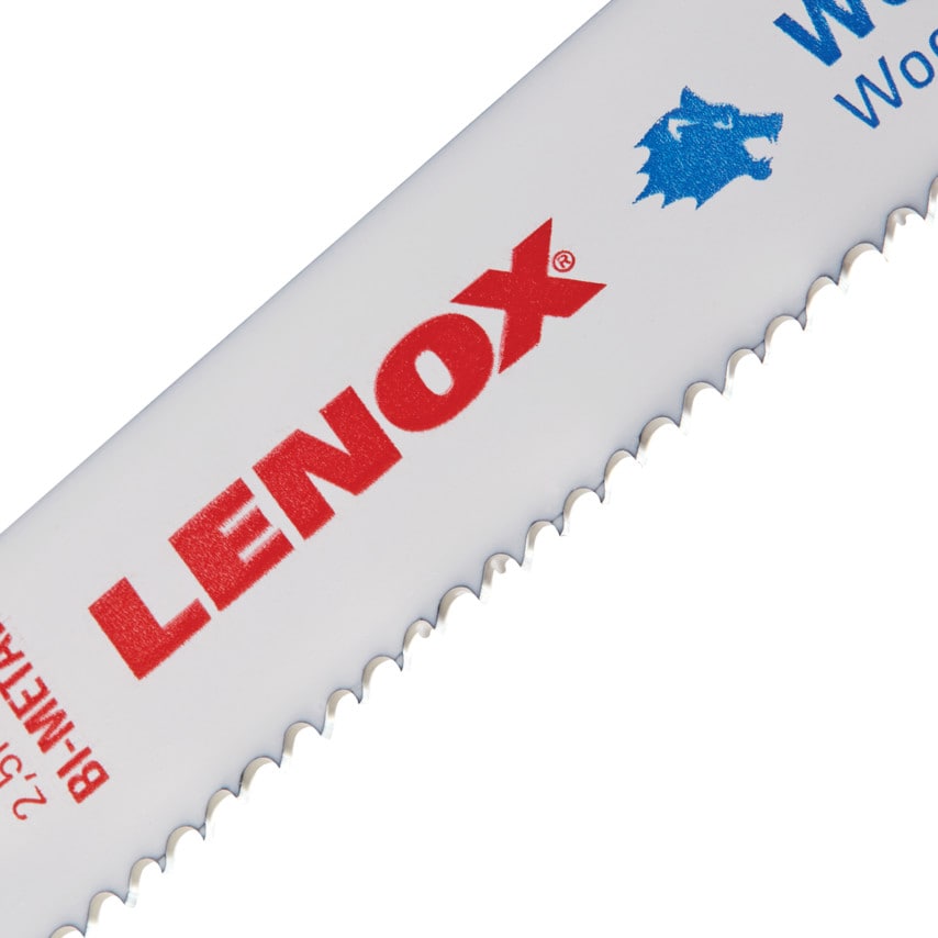 20580810R 203 X 19 X 1.3MM 10TPI Bi-metal General Purpose Reciprocating Saw Blades Pk-5
