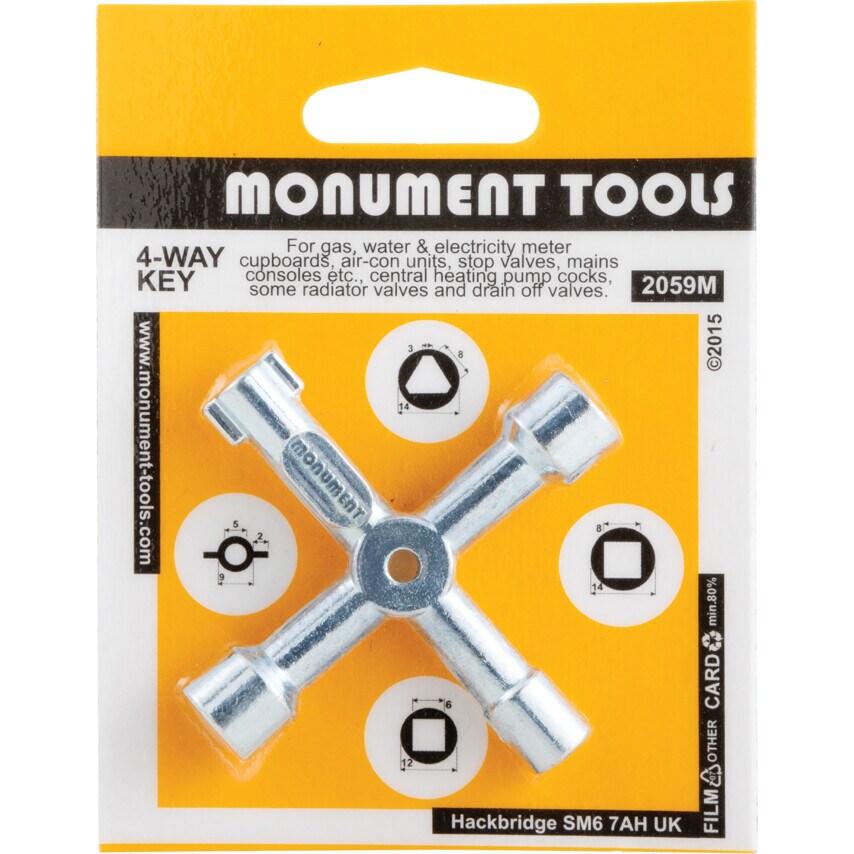 2059M 4-Way Multi-Purpose Key