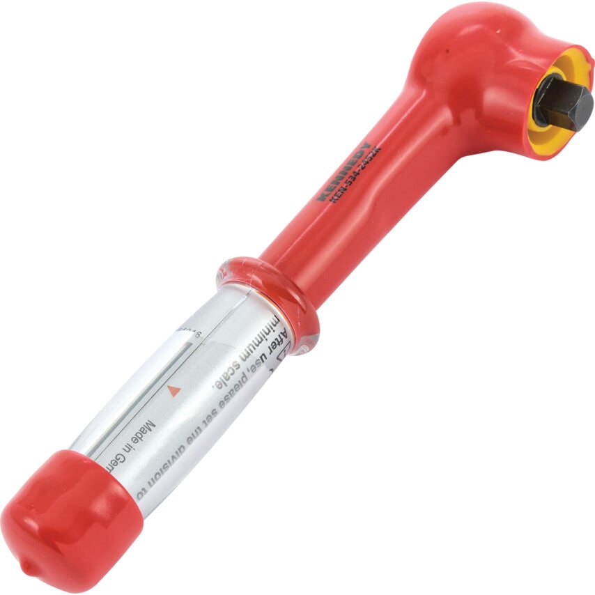205MM Insulated Adustable Torque Wrench 3/8"SQ/DR 5-25NM - 1000 V