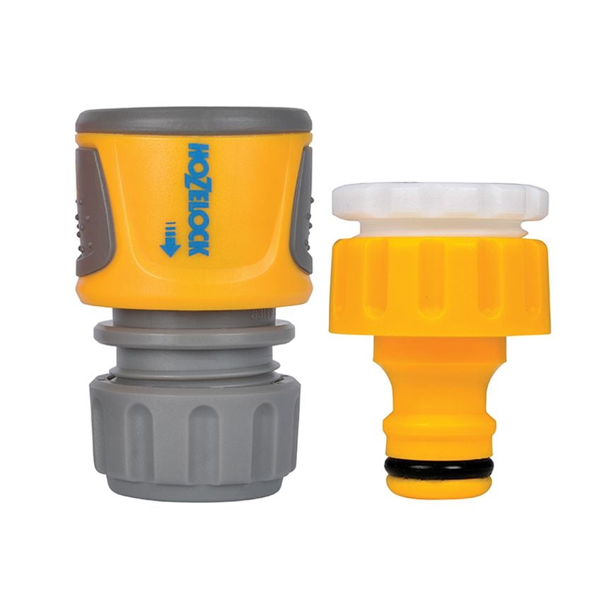 2071 Threaded Tap & Soft Touch Hose End Connector Set HOZ2071