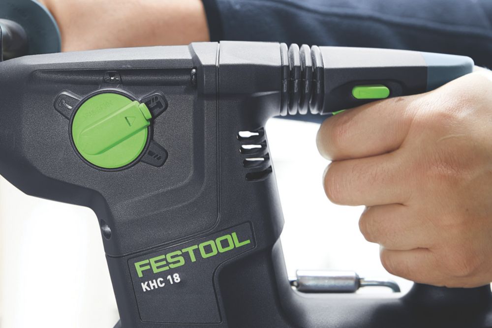 Festool KHC 18 5.0 EBI-Plus 3.4kg 18V 2 x 5.0Ah Li-Ion Airstream & Bluetooth Brushless Cordless SDS Drill