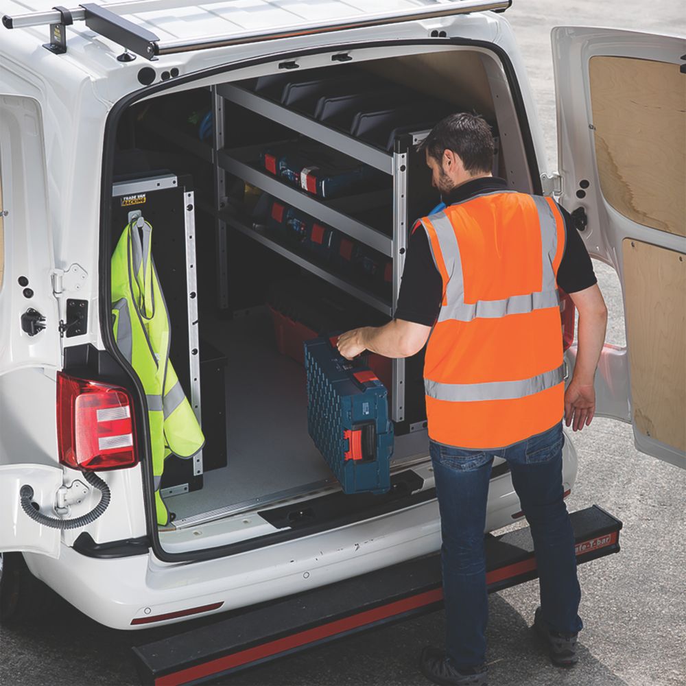 Van Guard  Universal Trade Van Racking Unit (3 Angled Shelves) 1000mm x 381mm x 1009mm