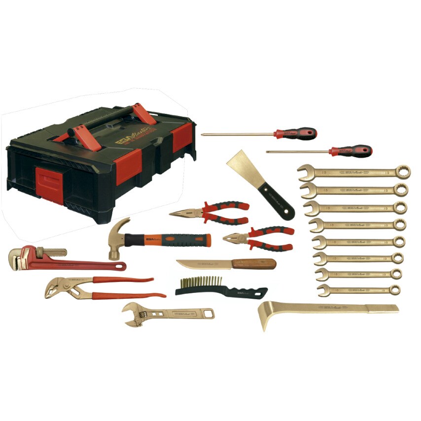 20 Piece Universal Set Non Sparking Cu-Be