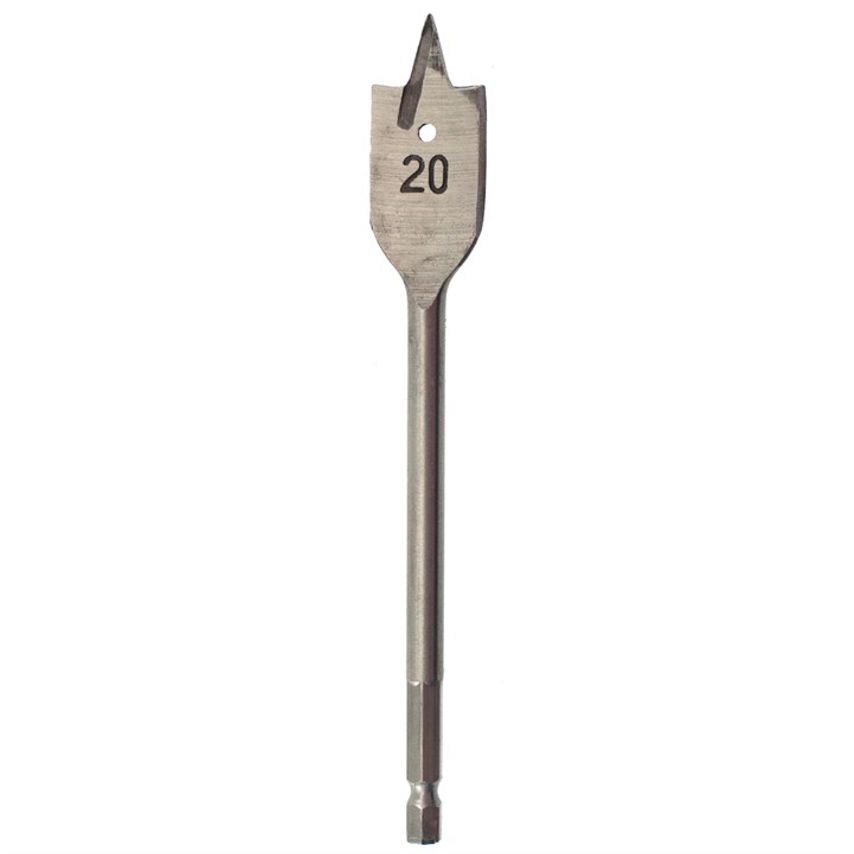 20mm X 152mm Quick Change Flat Wood Bit