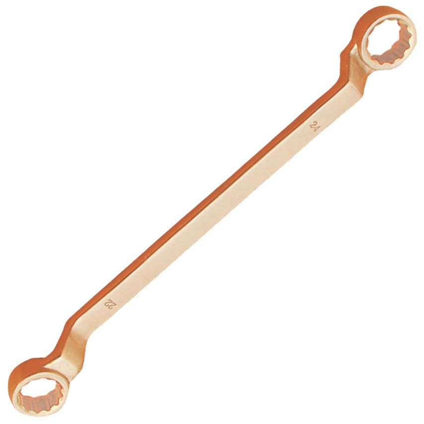 20x22mm D/E Ring Offset Spanner Beryllium Copper Non-Spark