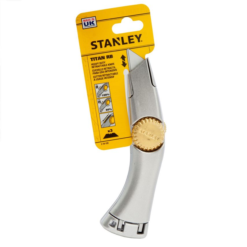 2-10-122 Titan Retractable Blade Knife - 185mm