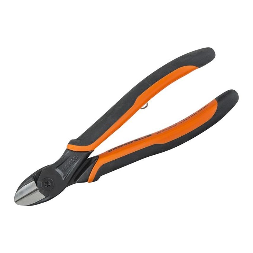 2101G ERGO Side Cutting Pliers Spring In Handle 160mm (6.1/4in) BAH2101G160N