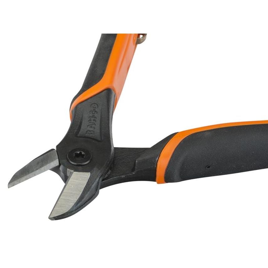 2101G ERGO Side Cutting Pliers Spring In Handle 160mm (6.1/4in) BAH2101G160N