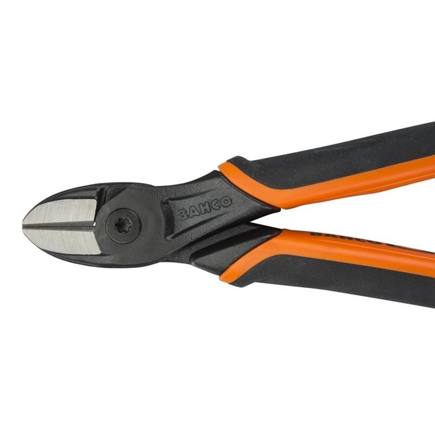 2101G ERGO Side Cutting Pliers Spring In Handle 160mm (6.1/4in) BAH2101G160N