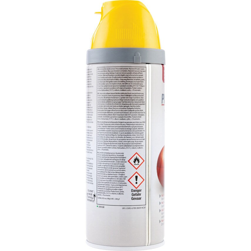21105 Twist & Spray Gloss Yellow Aerosol Paint - 400ML