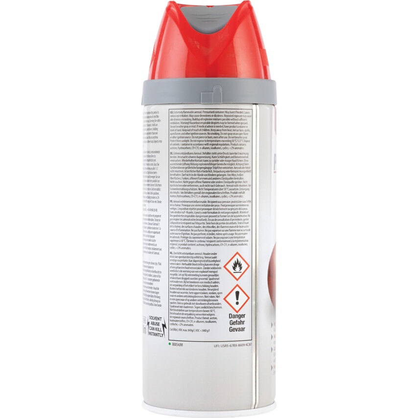 21107 Twist & Spray Gloss Bright Red Aerosol Paint - 400ML