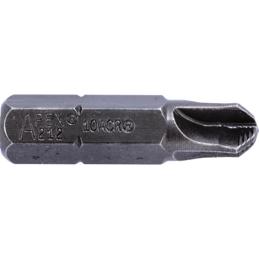 212-1/4-ACR x 1/4" Hex Insert Bit