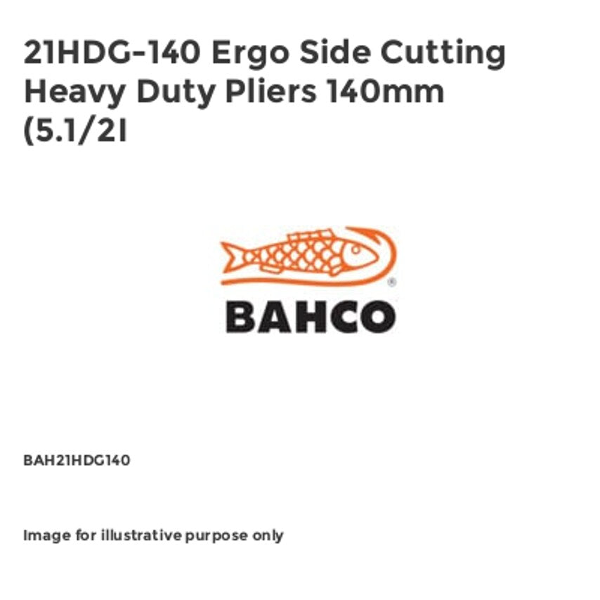 21HDG-140 Ergo Side Cutting Heavy Duty Pliers 140mm (5.1/2I