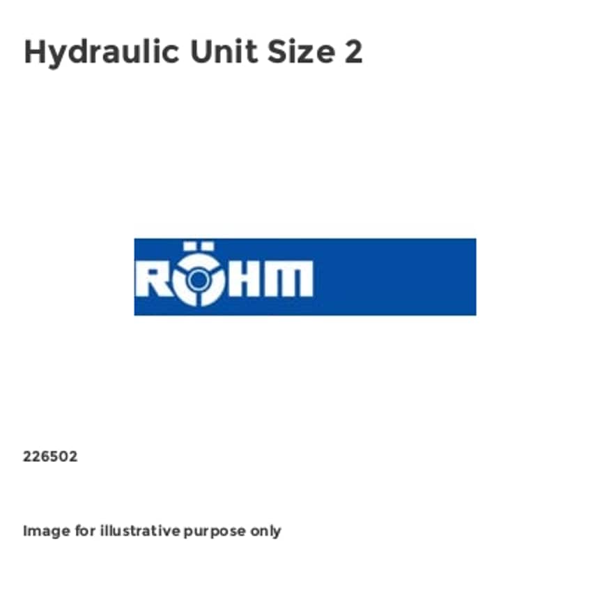 226502 Hydraulic Unit Size 2
