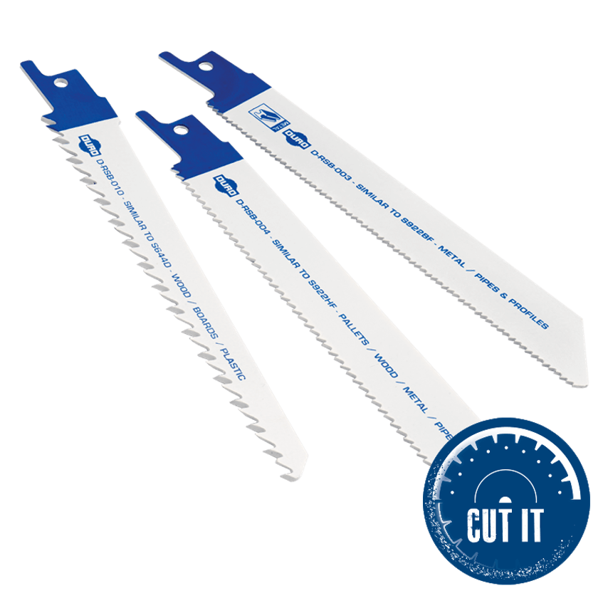 228*19*0.9 - Recip, Pack of 5 - Prof's & Pipe 3mm 14tpi