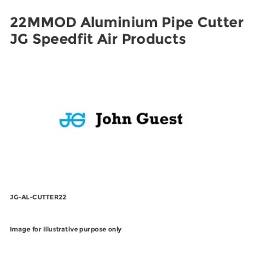 22MMOD Aluminium Pipe Cutter JG Speedfit Air Products JG-AL-CUTTER22