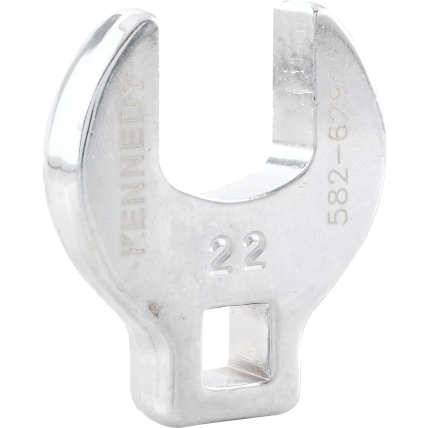 22mm Open Ended Crowfoot Wrench 3/8" Square Drive