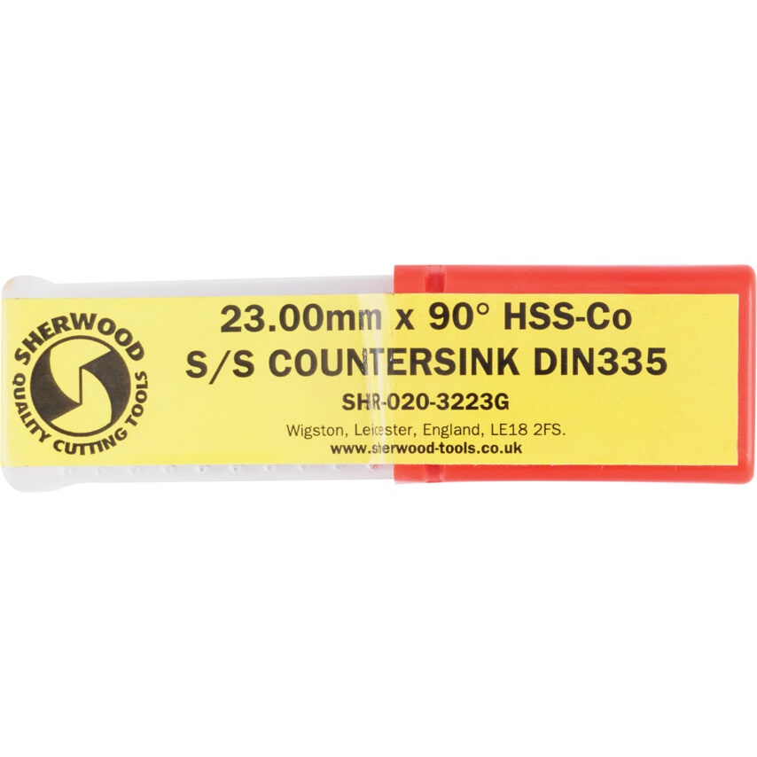 23.00MM 90DEG HSS-Cobalt S/S Countersink DIN335