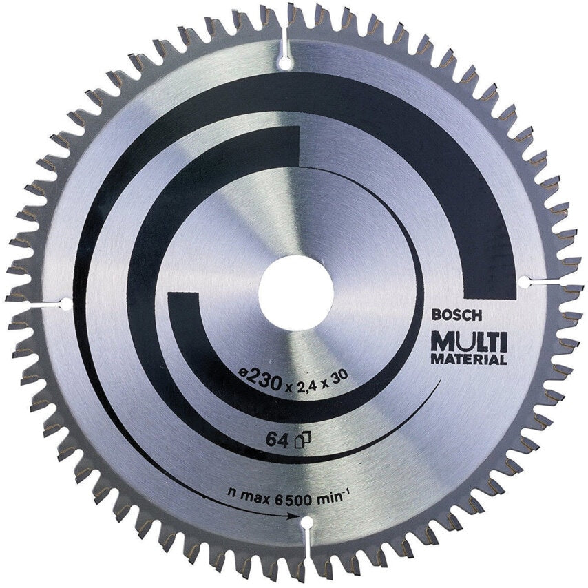 230 x 30mm Multi Material Circular Saw Blade 64T - 2608640513