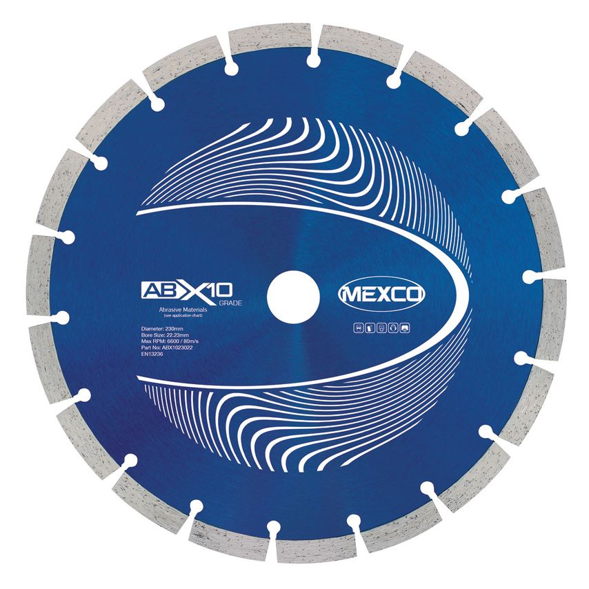 230mm ABX10 Abrasive Material Diamond Blade