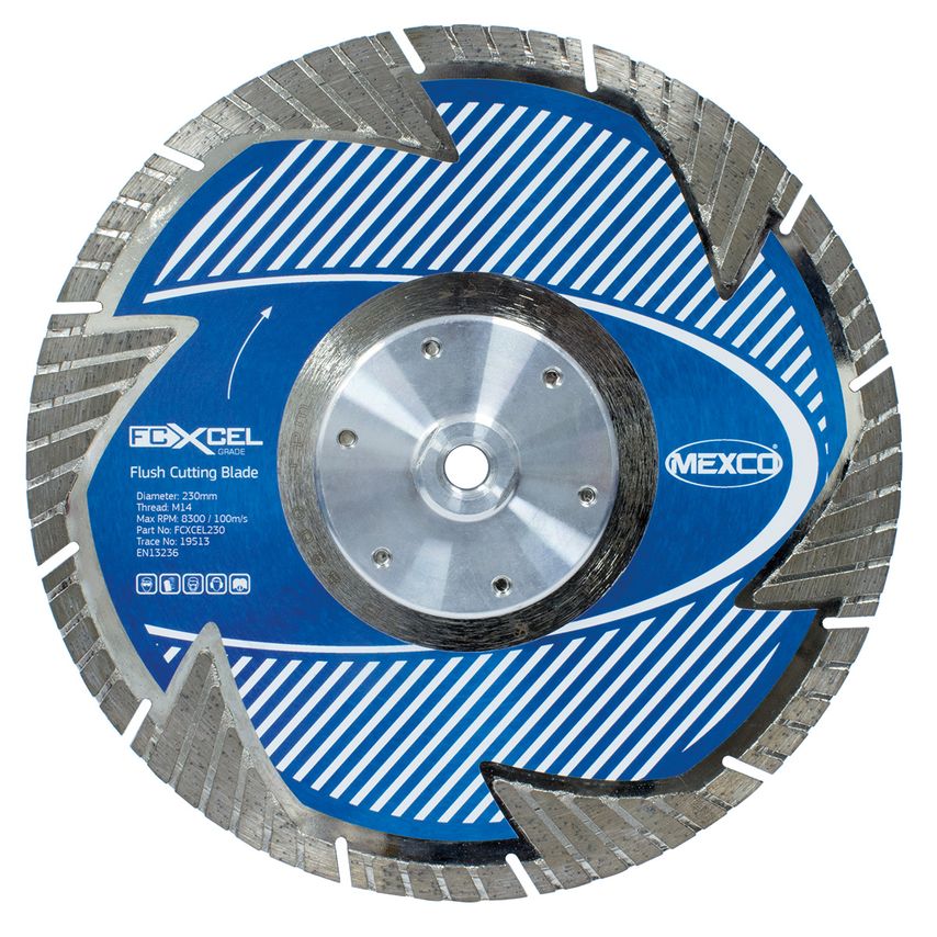 230mm FCXCEL Flush Cutting Diamond Blade