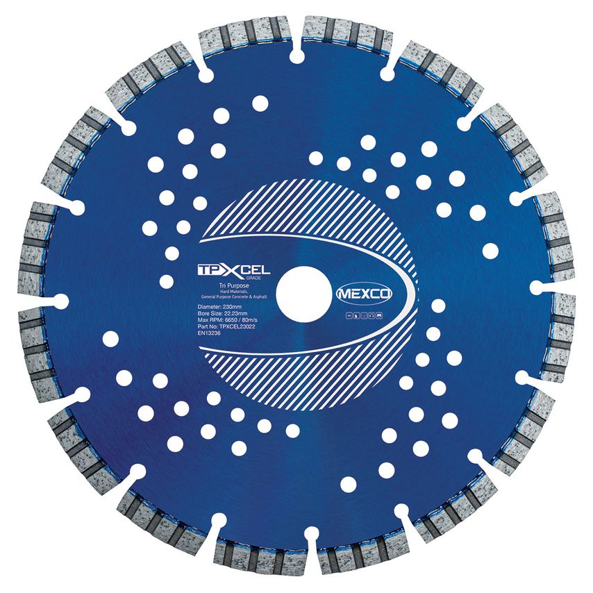 230mm TPXCEL Pro Multi-Purpose Diamond Blade