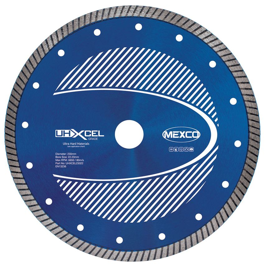 230mm UHXCEL Porcelain Diamond Blade
