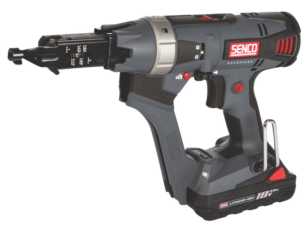 Senco DS522 18V 2 x 3.0Ah Li-Ion  Brushless Cordless Collated Screwdriver