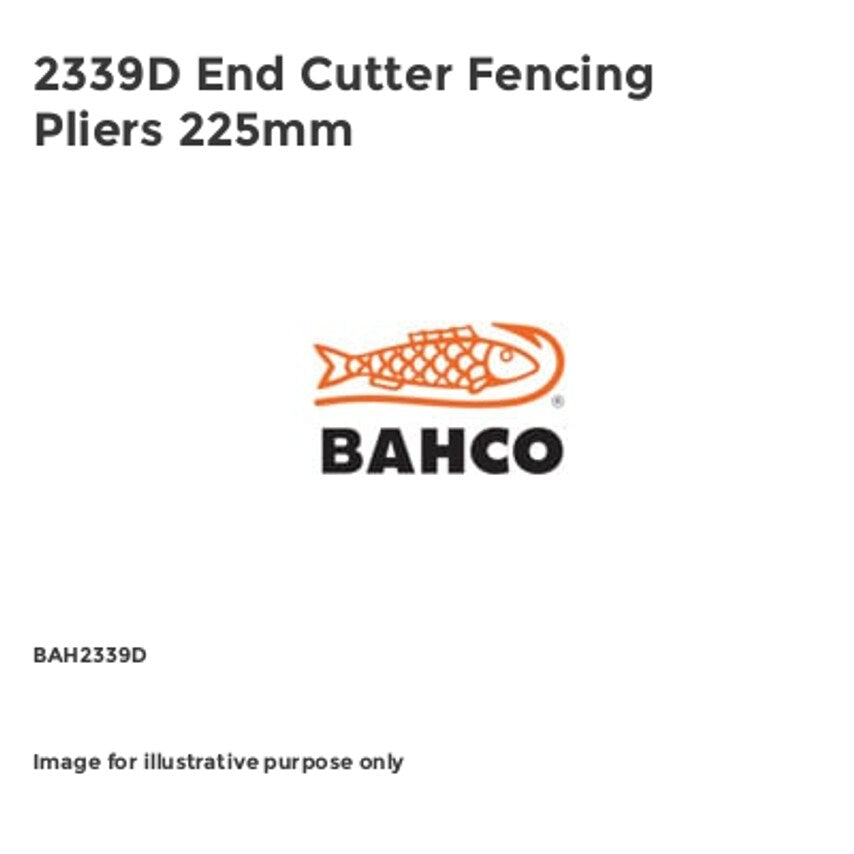 2339D End Cutter Fencing Pliers 225mm