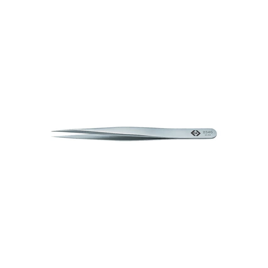 2340 4. 1/4" (110mm) Precision Tweezers