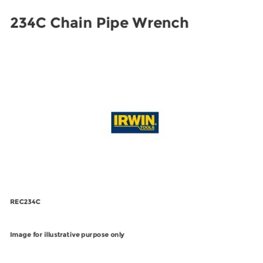 234C Chain Pipe Wrench
