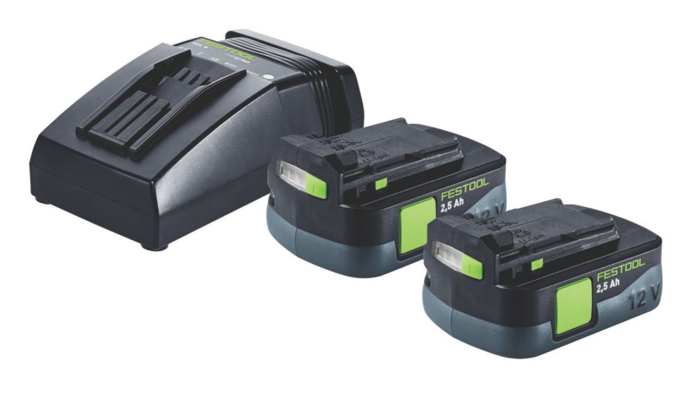 Festool CXS 12 2.5-Plus 12V 2 x 2.5Ah Li-Ion  Brushless Cordless Drill